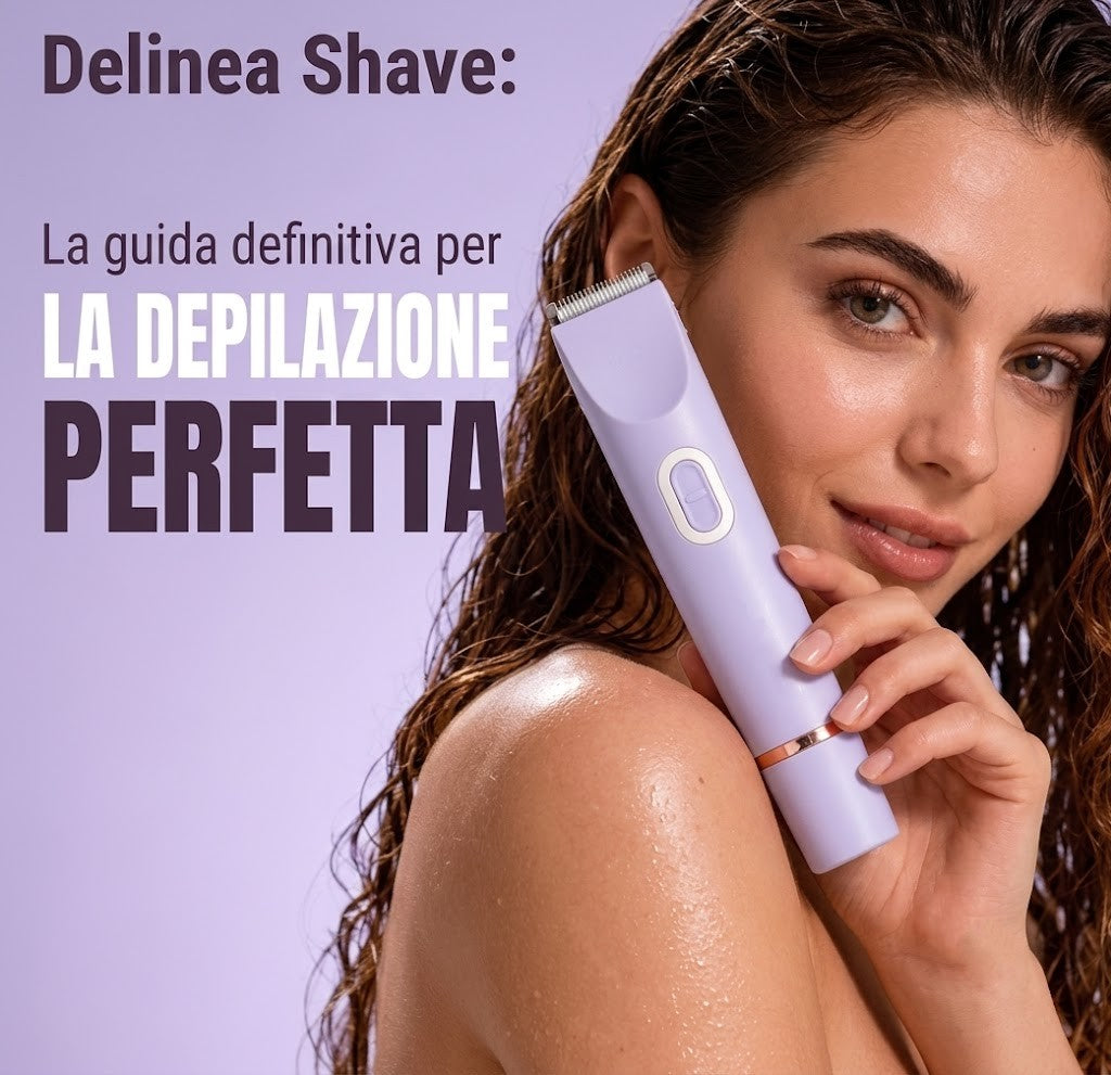 Ebook GUIDA ALLA DEPILAZIONE PERFETTA con Delinea Shave™