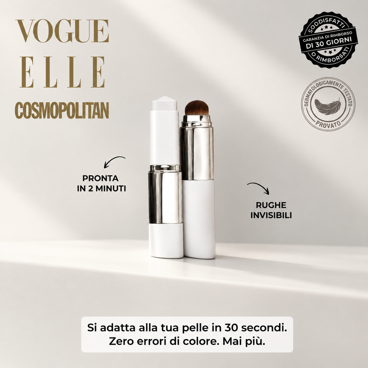 Eveline - Fondotinta coreano 2-in-1 con SPF che si adatta alla tua pelle e la valorizza.
