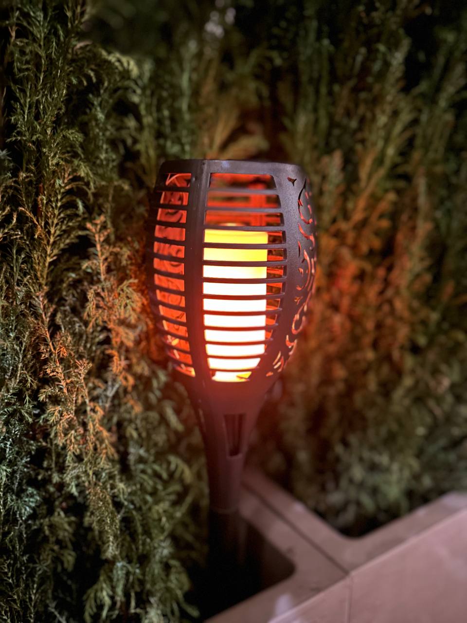 Daiquiri - Set di 6 torcia solare con Effetto Fuoco