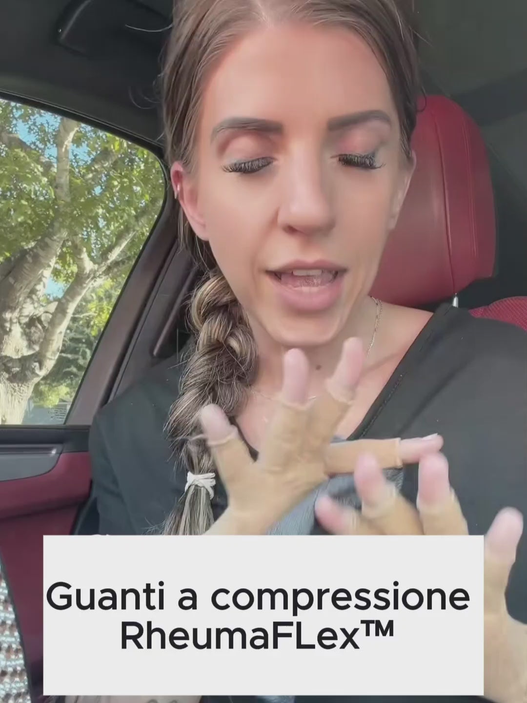Dispositivo medico RHEUMAFLEX™ - Guanti a compressione per dolori alle mani