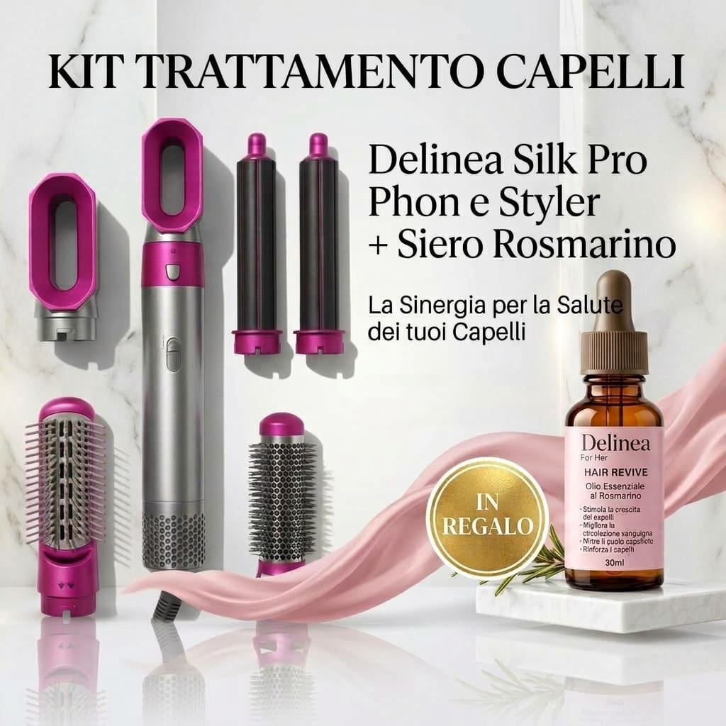 Delinea Silk Pro - Styler ad aria 5-in-1
