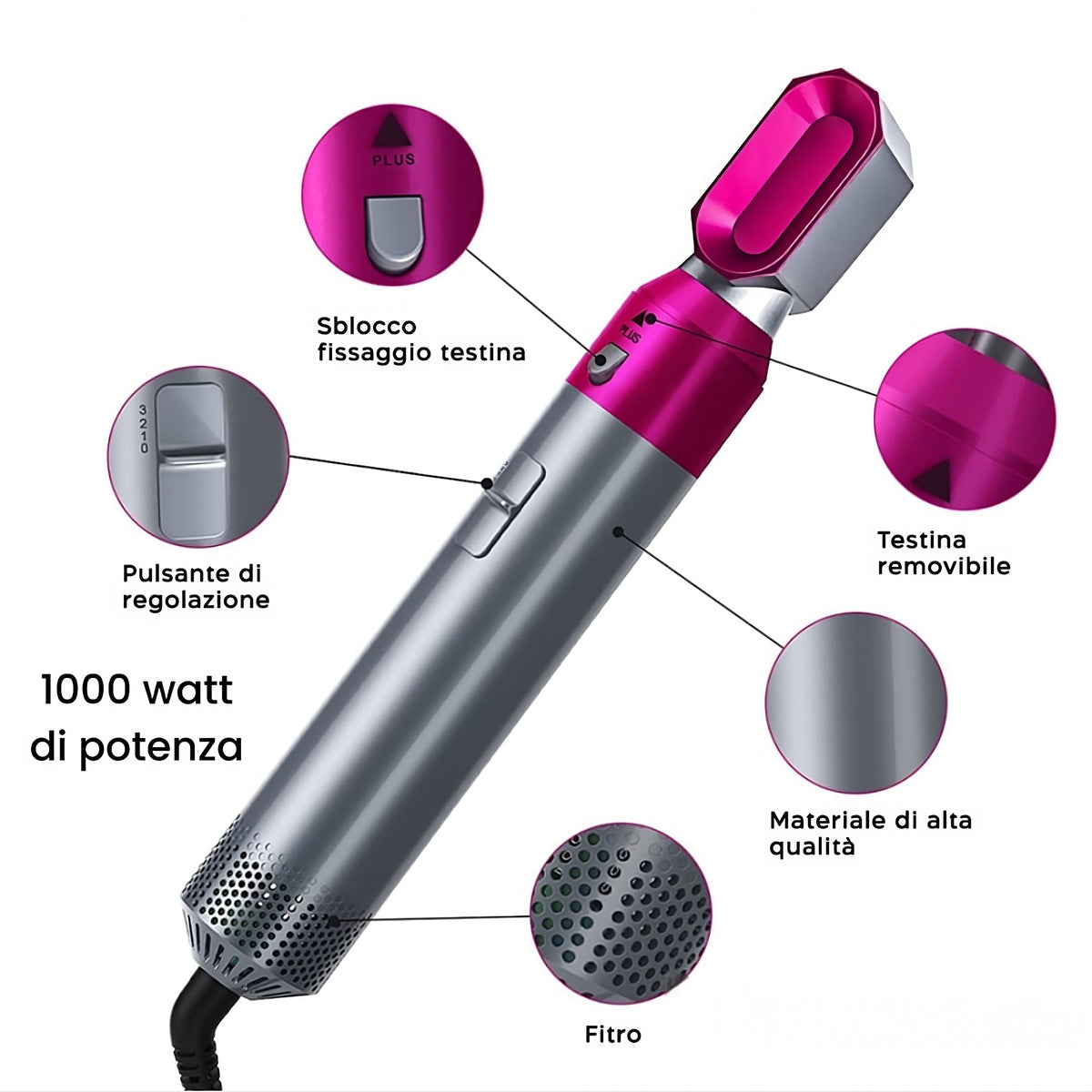 Delinea Silk Pro - Styler ad aria 5-in-1