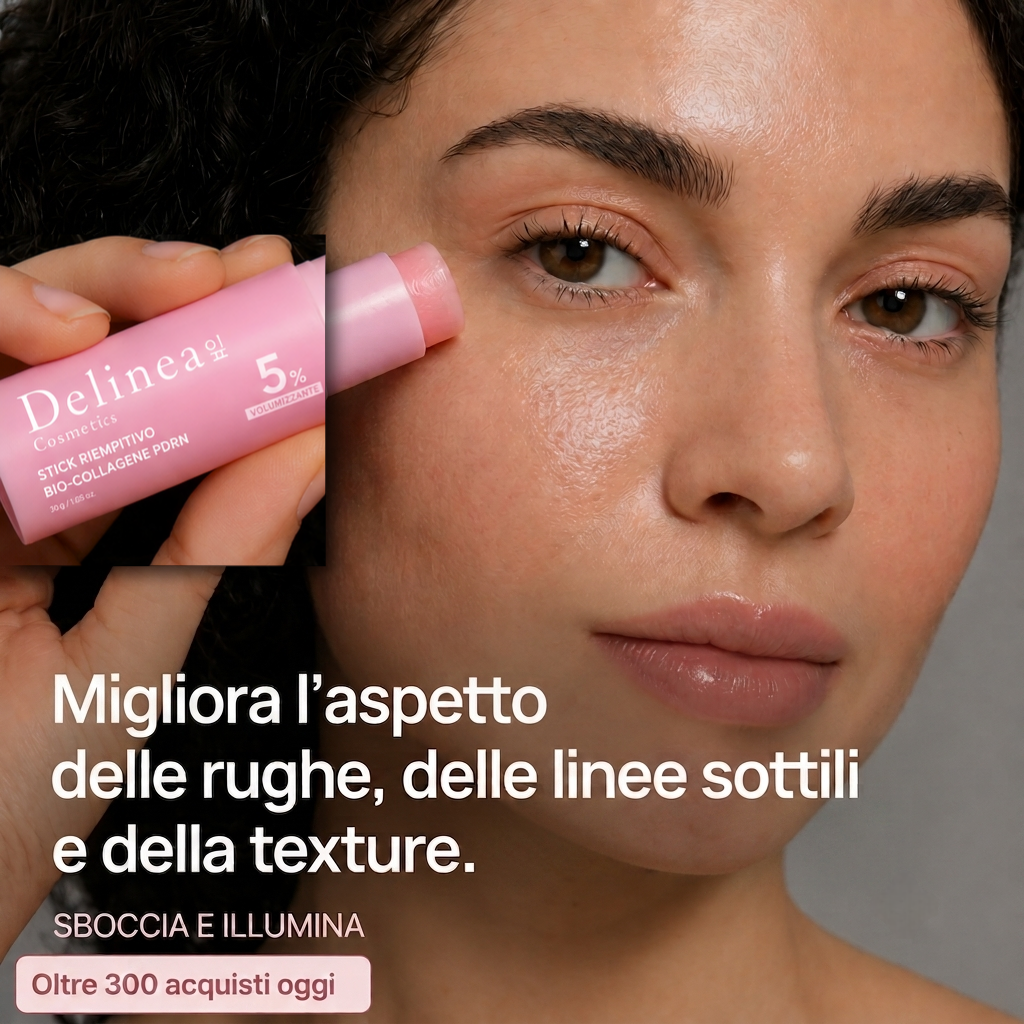 Stick rimpolpante al bio-collagene e PDRN
